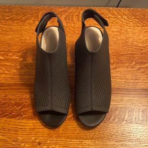 Relativity open toed shoes, worn once